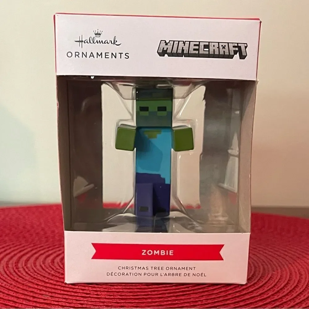 Hallmark Minecraft Zombie Ornament NWT
